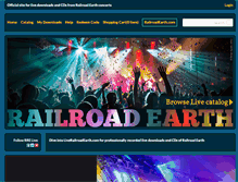 Tablet Screenshot of liverailroadearth.com